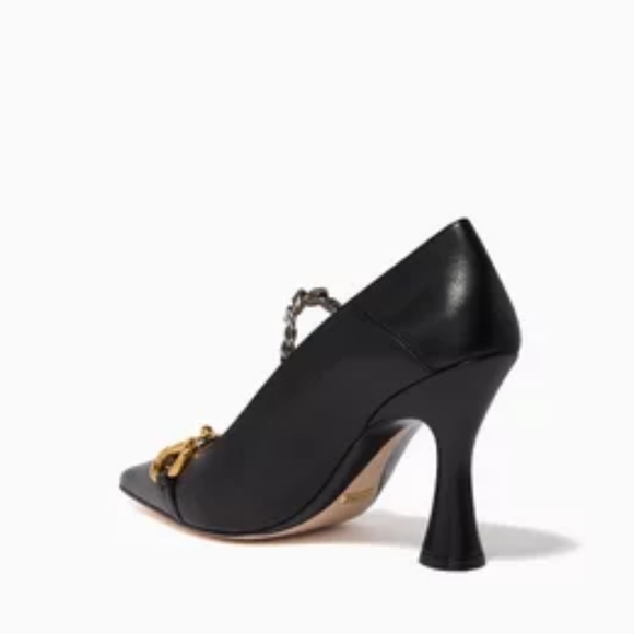 Nwob RARE authentic 42 Gucci horsebit pumps with chain strap, unused - Picture 5 of 6